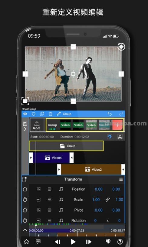 NOD node video剪辑软件