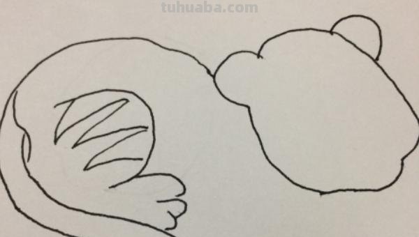 彩铅画简笔老虎怎么画 一招学会画虎？