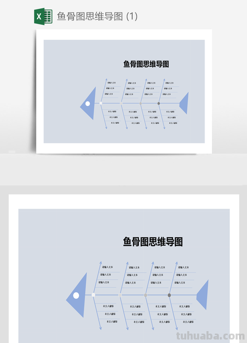 文档的思维导图怎么删除 绘制鱼骨图的两种方法？