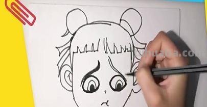 小哪吒速写 一二三年级画哪吒？