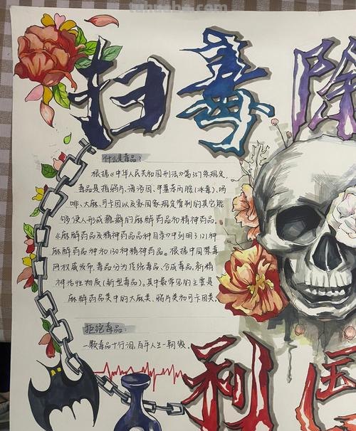 这什么主题手抄报 禁毒手抄报主题？