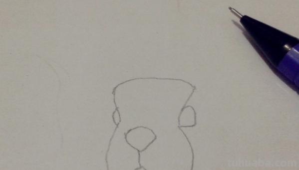 用彩铅画简易兔子怎么画 一年级铅笔画简单又好看小兔？
