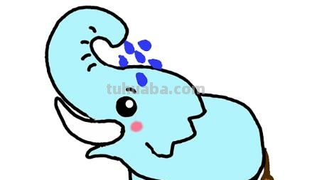 怎么画大象的简笔画 儿童简笔画：大象的最简单画法？