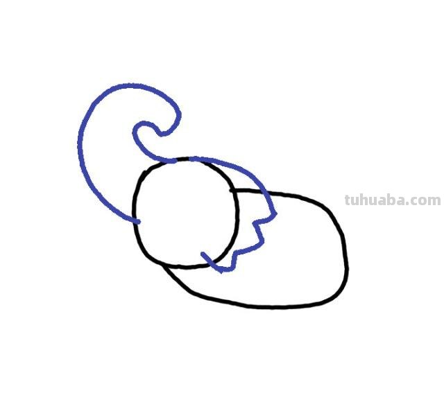 怎么画大象的简笔画 儿童简笔画：大象的最简单画法？
