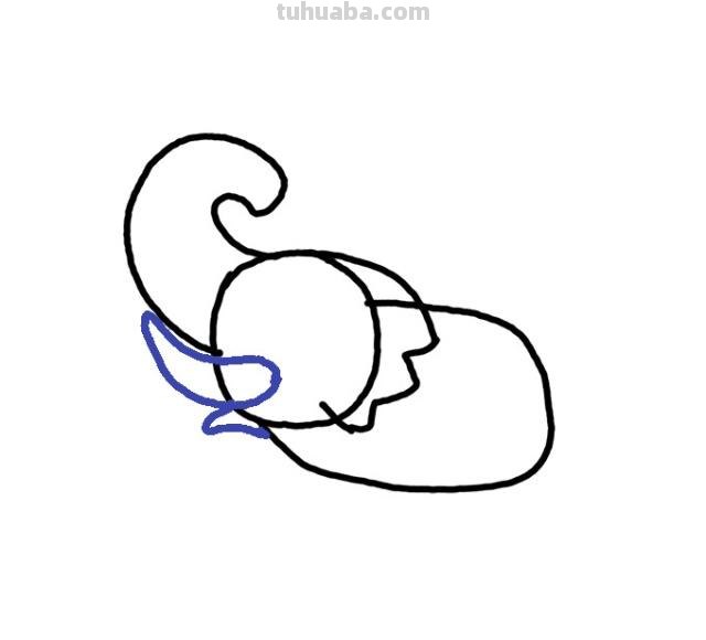 怎么画大象的简笔画 儿童简笔画：大象的最简单画法？
