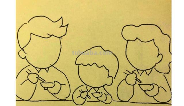 爷爷的简笔画怎么画 简笔画课堂：锄地的老爷爷？