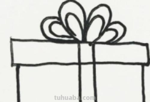 礼物盒怎么画简笔画 儿童学画怎样画立体盒子？