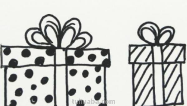礼物盒怎么画简笔画 儿童学画怎样画立体盒子？