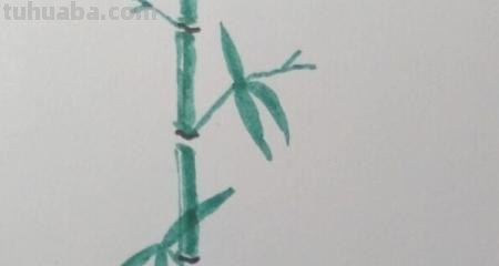 竹子的简笔画怎么画 竹子简笔画怎么画竹子？