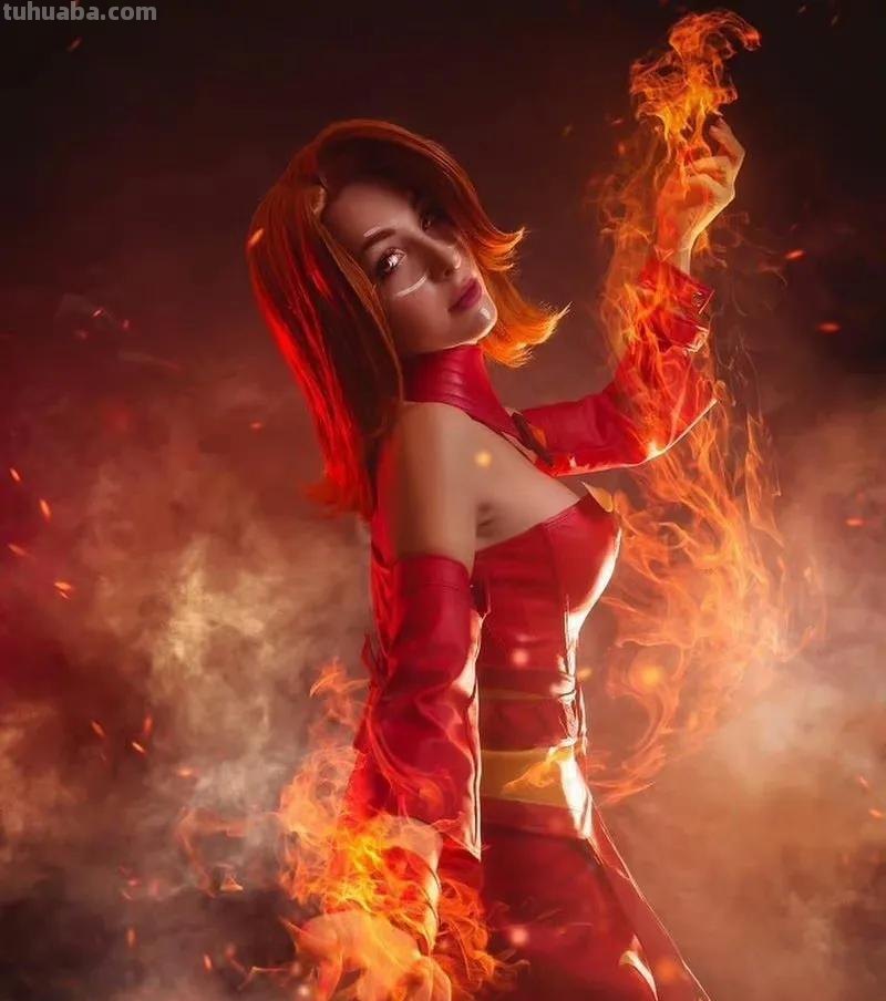 一组超美的Dota2 Cosplay图，最后一张绝美