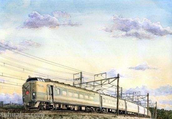 用彩铅画蒸汽火车怎么画 二年级画画火车简单又漂亮?