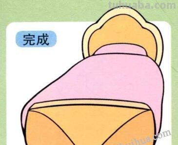 床怎么画用彩铅画的 如何画床简笔画?