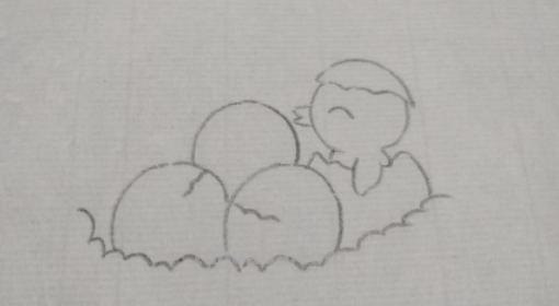 彩铅画鸟在树上怎么画 三年级画火焰鸟简单又漂亮？