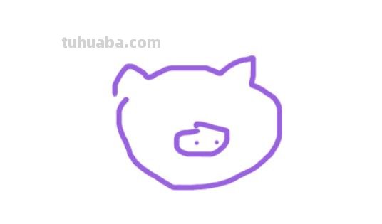 猪的简笔画怎么画 猪涂什么颜色好看？
