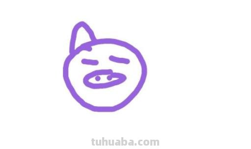 猪的简笔画怎么画 猪涂什么颜色好看？