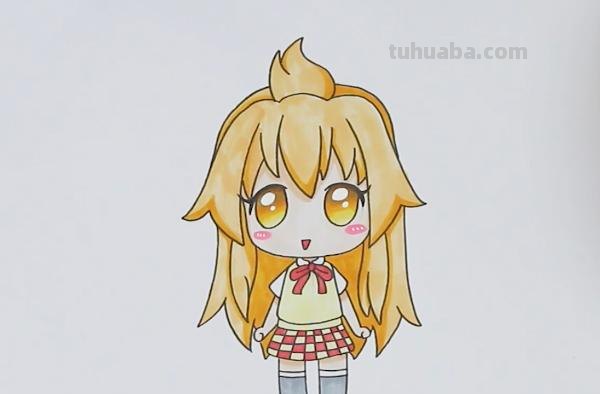 动漫美女怎么画简笔画 简笔画初音未来怎么画？