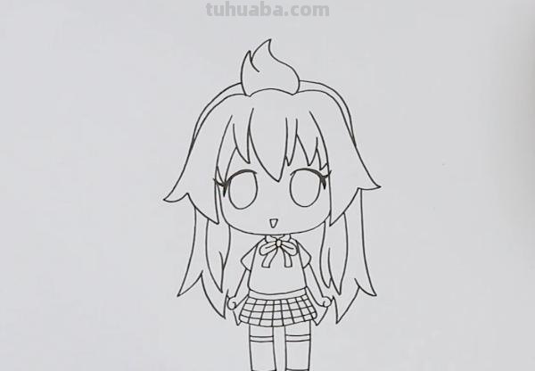 动漫美女怎么画简笔画 简笔画初音未来怎么画？