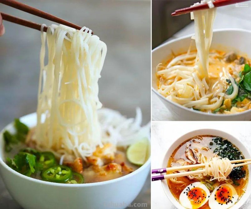 儿童画教程｜在衣食住行中发现艺术美《一碗香喷喷的拉面》