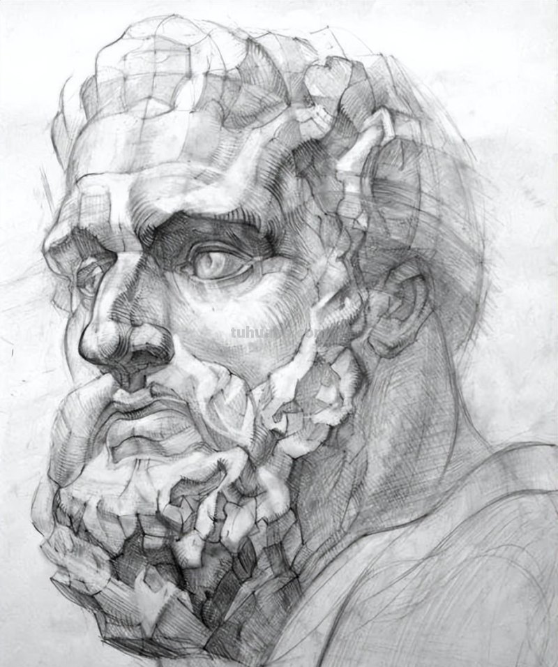 素描画到这程度，考什么美院都不怯