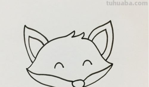 小狐狸怎么画简笔画 如何画想吃葡萄的狐狸的简笔画？