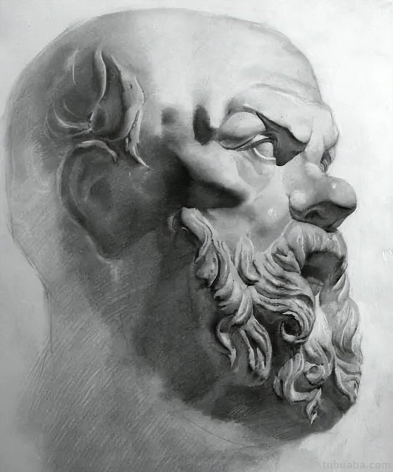素描画到这程度，考什么美院都不怯