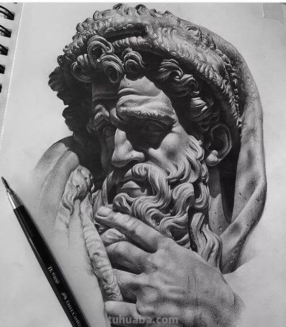 素描画到这程度，考什么美院都不怯