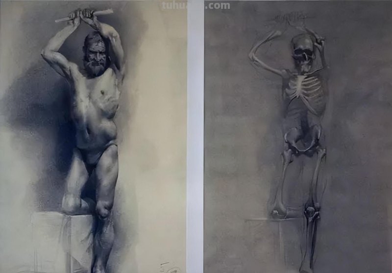 素描画到这程度，考什么美院都不怯