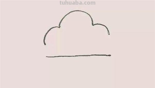 云和彩虹怎么画简笔画 儿童画彩虹？