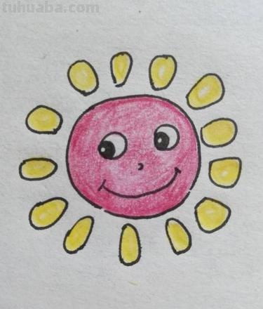 太阳的简笔画怎么画 太阳有几种方法画？
