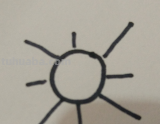 太阳的简笔画怎么画 太阳有几种方法画？