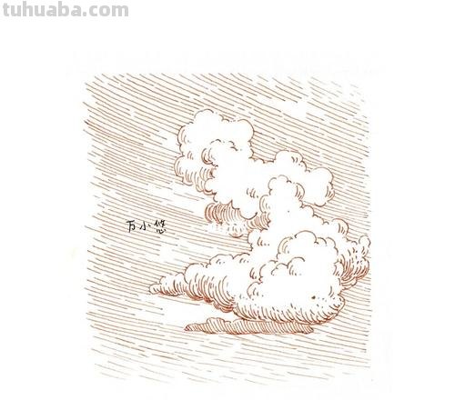 云朵速写画技巧 怎么用铅笔画云？