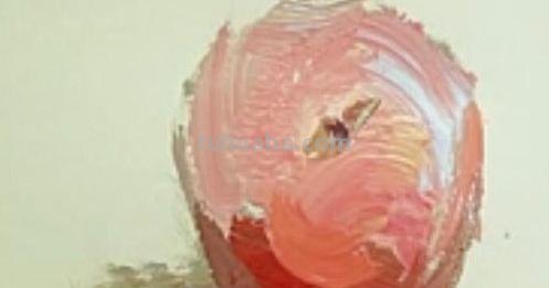 用彩铅画桌上苹果怎么画 色彩静物苹果的画法？