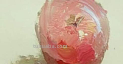 用彩铅画桌上苹果怎么画 色彩静物苹果的画法？