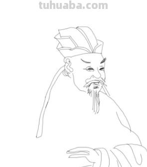 古代诗人怎么画简笔画 简笔画诗人怎么画，怎么画诗人？