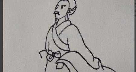 古代诗人怎么画简笔画 简笔画诗人怎么画，怎么画诗人？