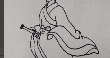 古代诗人怎么画简笔画 简笔画诗人怎么画，怎么画诗人？