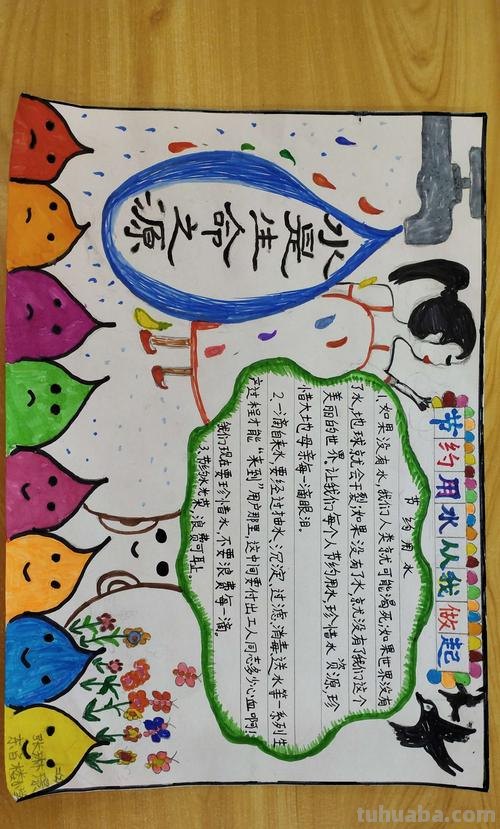 节约手抄报的写什么 节约手抄报文字内容？