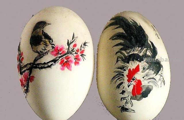 鸡蛋上简笔画怎么画 如何在蛋上画画？