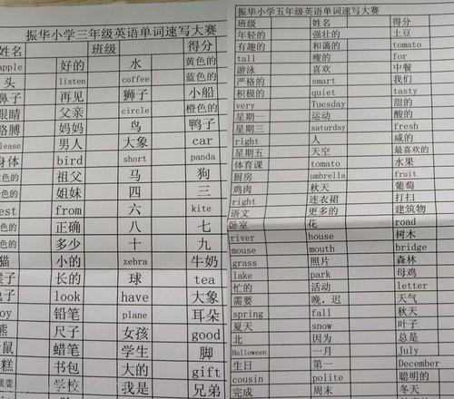 速写版英文 “写”的单词？