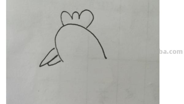 鸡的简笔画怎么画 怎样画简笔画大公鸡？