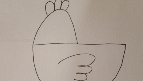 鸡的简笔画怎么画 怎样画简笔画大公鸡？