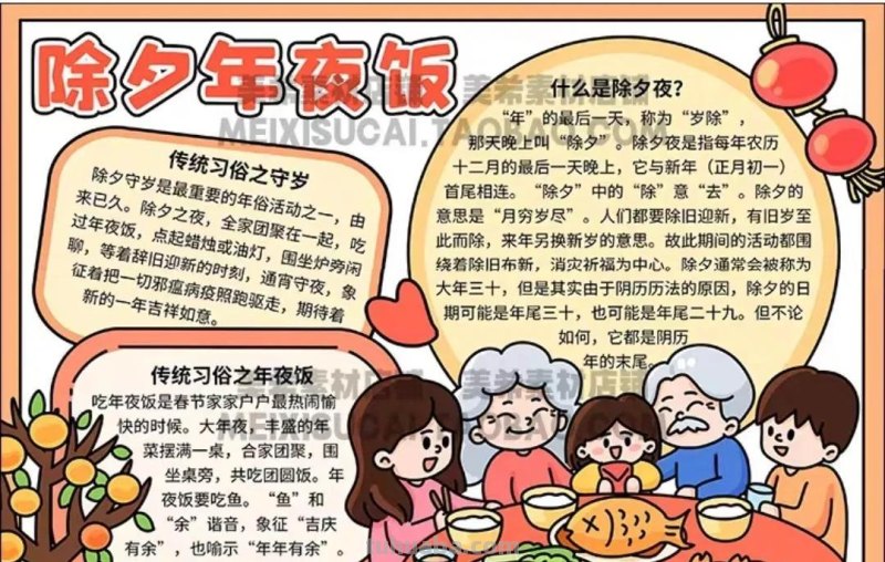 2023春节手抄报108张