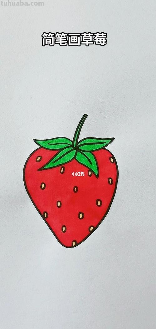 草莓的简笔画怎么画 草莓简笔画怎么画？