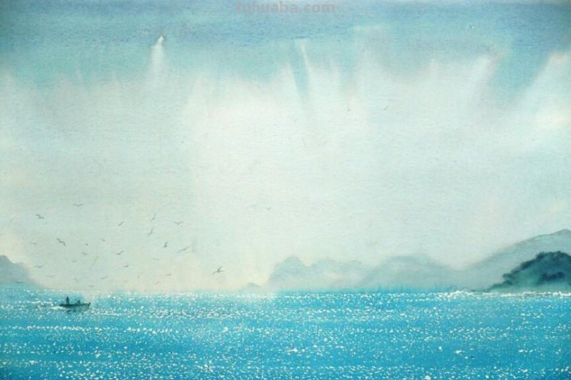 秘鲁画家Aquiles Rondan风景水彩画专辑