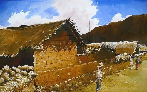秘鲁画家Aquiles Rondan风景水彩画专辑