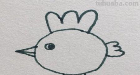 彩铅画小鸡吃虫子怎么画 怎样画小鸡？
