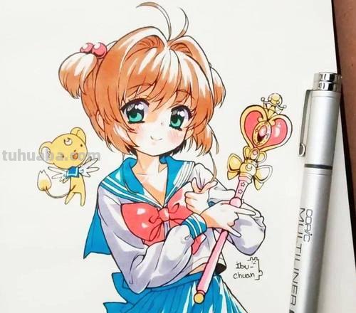 手绘｜20张马克笔手绘作品，每张都是学习的好素材
