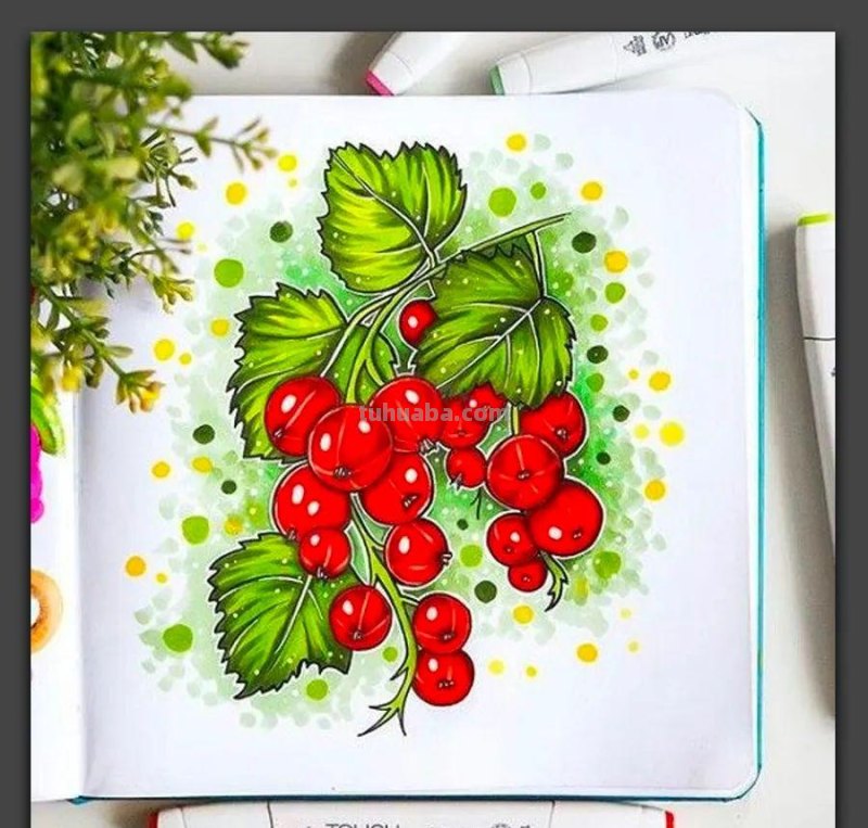 手绘｜20张马克笔手绘作品，每张都是学习的好素材
