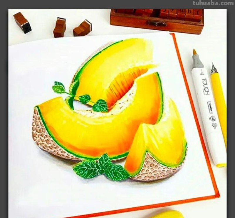手绘｜20张马克笔手绘作品，每张都是学习的好素材
