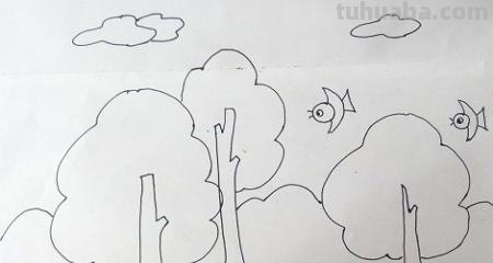小鸟怎么画简笔画步骤 怎样画鸟【简笔画】？